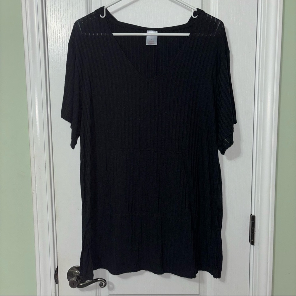 Black dress/coverup